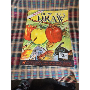 How to Draw by Walter T Foster, vintage Paperback